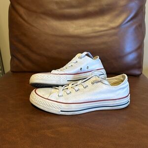 White converse size 6 women’s